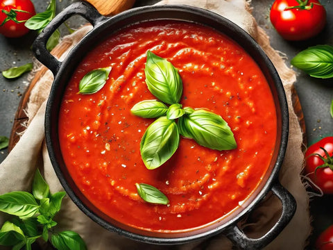 Tomatensoßen italienischer Art